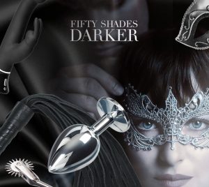 Kolekcia erotickým pomôcok Fifty Shades of Grey