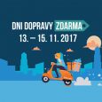 Dni dopravy zdarma 13.–15.11.2017