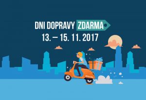 Dni dopravy zdarma 13.–15.11.2017