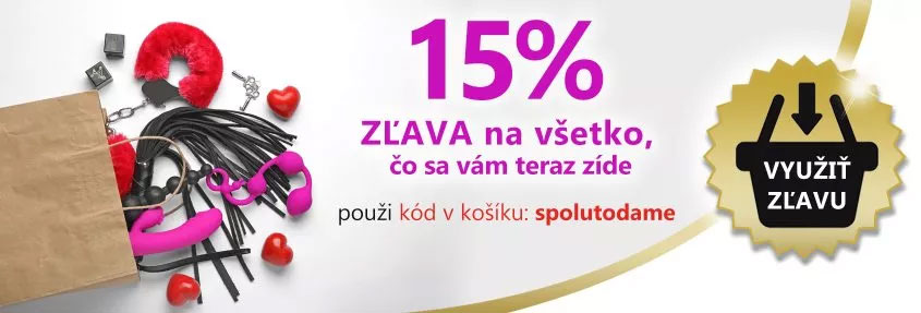 -15% zľavový kód na vybrané produkty na kondomshop.sk