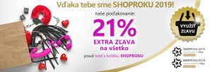 21% zľavový kupón na všetko na KondomShop.sk