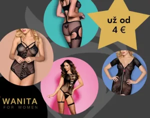 Sexy a zvodná v erotickej bielizni Wanita