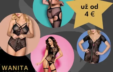 Sexy a zvodná v erotickej bielizni Wanita