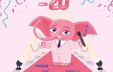 Ružový Slon oslavuje 20 rokov so zľavou 20%