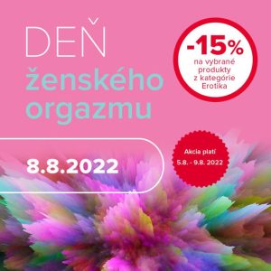 Deň ženského orgazmu, ušetrite až -15%