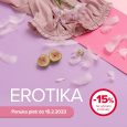 Zľava 15% na viac ako 300 produktov z kategórie Erotika na e-shope Dr.Max