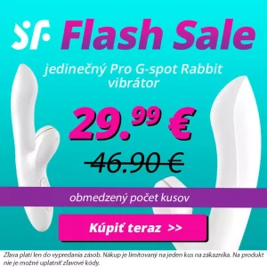 Flash Sale, len 29,99€ namiesto 46,90€ na Satisfyer G-spot