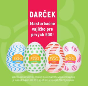 Veľká noc na Eros.sk. Vykoledujte si zľavu až 40%! A prvých 500 dostane zadarmo masturbačné vajíčko!