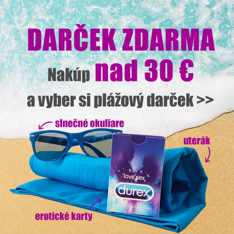 Vyber si plážový darček za nákup na Kondomshop.sk