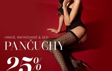 Limitovaná sexi akcia až -25% na pančuchy na Saxana.sk
