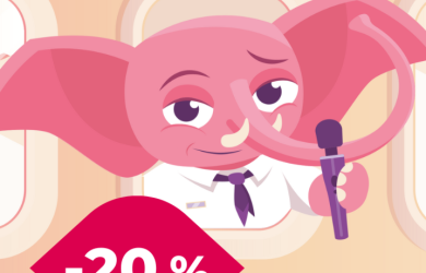 Ružový slon ponúka 20% zľavu na TOP 50 letných Bestsellerov