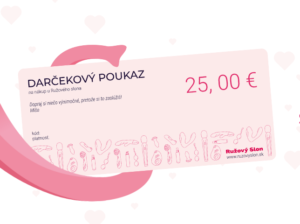 Ružový Slon darčekový elektronický poukaz