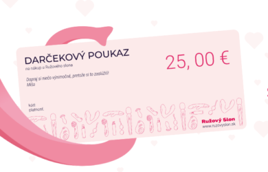 Ružový Slon darčekový elektronický poukaz